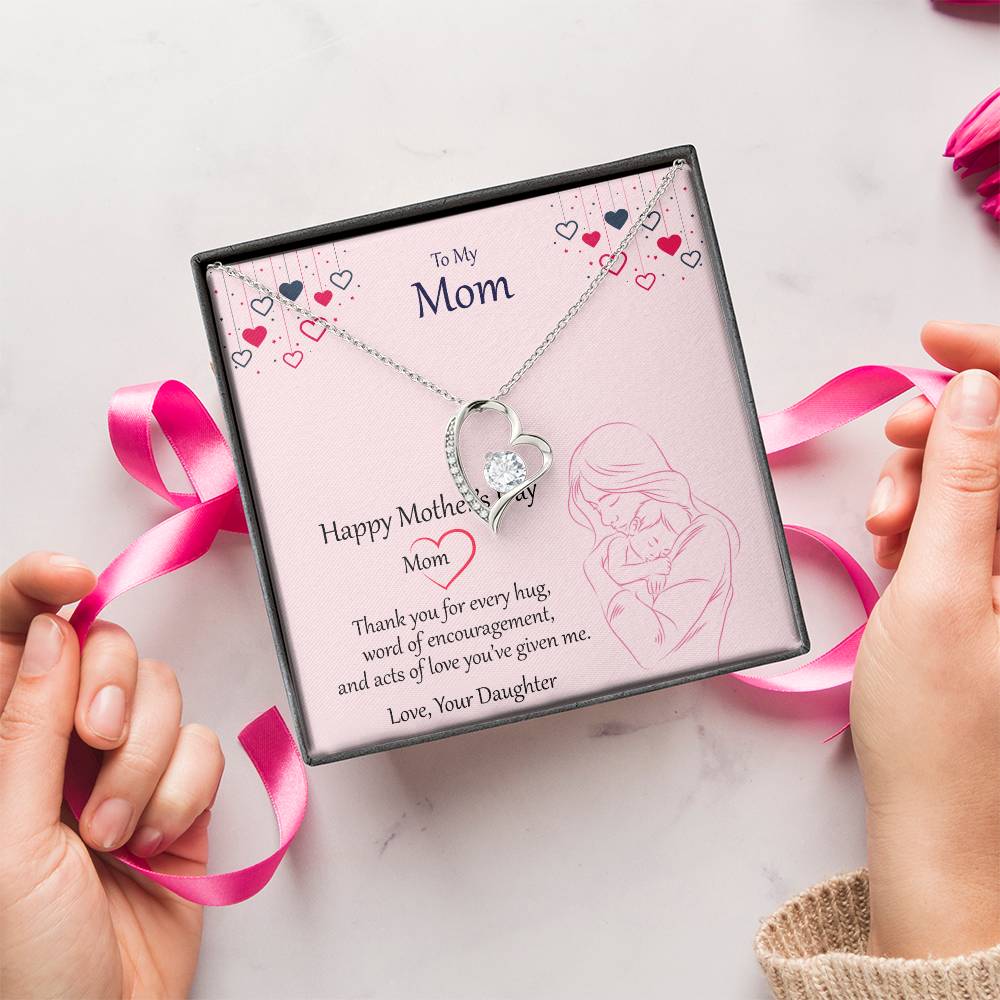 Best Mother's Day Gift For Mom Forever Love Necklace