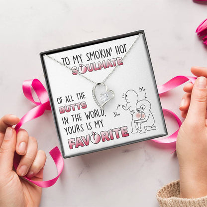 Yours Is My Favorite 1 Forever Love Necklace