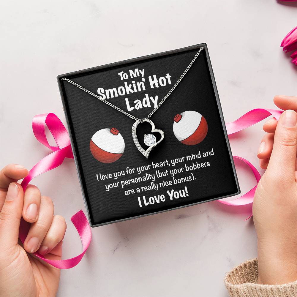 Fisherman's Lady  Customize Gift?? Heart Necklace Forever Love Necklace