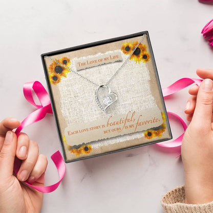 To The Love Of My Life Necklace Anniversary Gift For Wife Gift For Wife Wife Necklace Wife Birthday Gift Valentines Day Gift For Wife Forever Love Necklace