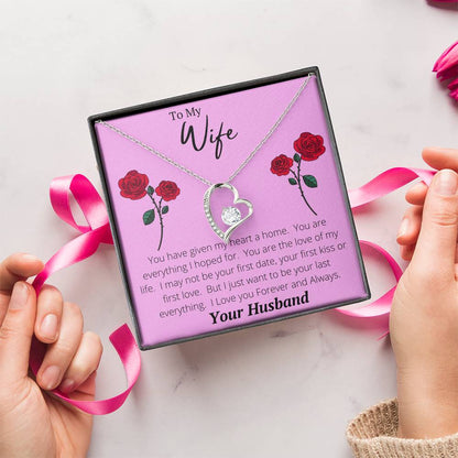 Dazzling Forever Love Necklace For That Special Woman On Valentine's Day 1 Forever Love Necklace