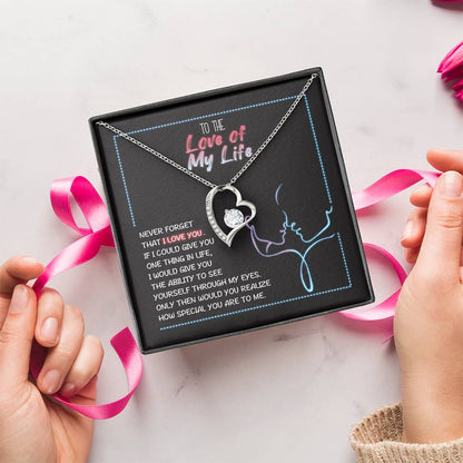 To The Love Of My Life Heart Necklace 1 Forever Love Necklace