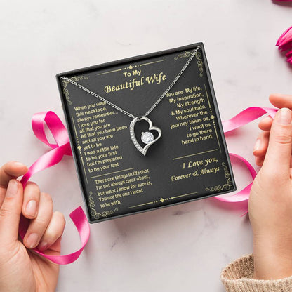 Almost Sold Out To My Beautiful Wife Forever Love Necklace