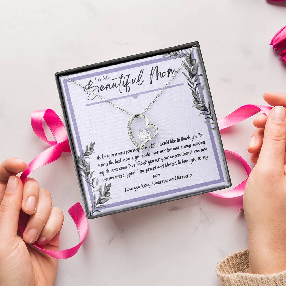 Beautiful Mum Forever Love Necklace