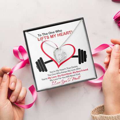 Forever Love Necklace Lifts My Heart! Forever Love Necklace