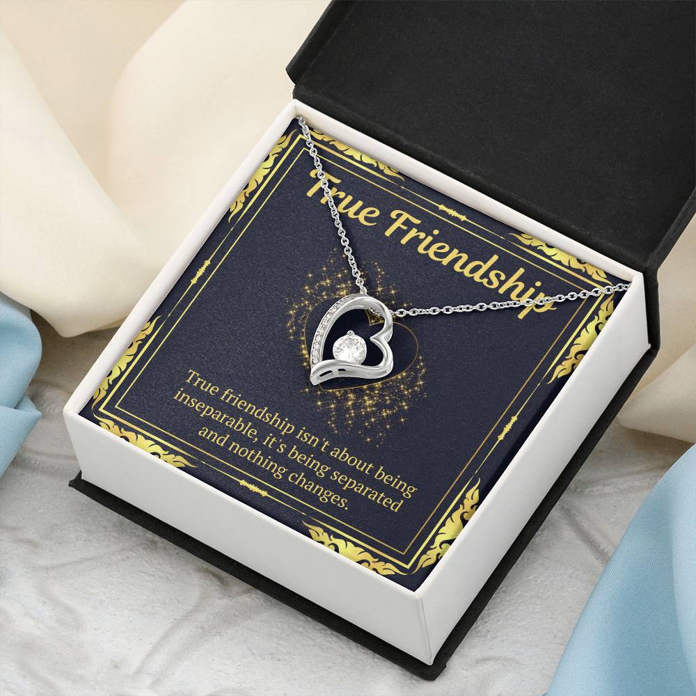 True Friendship Gift Forever Love Necklace