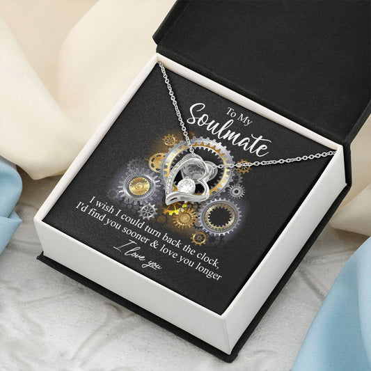 Turn Back The Clock Forever Love Necklace