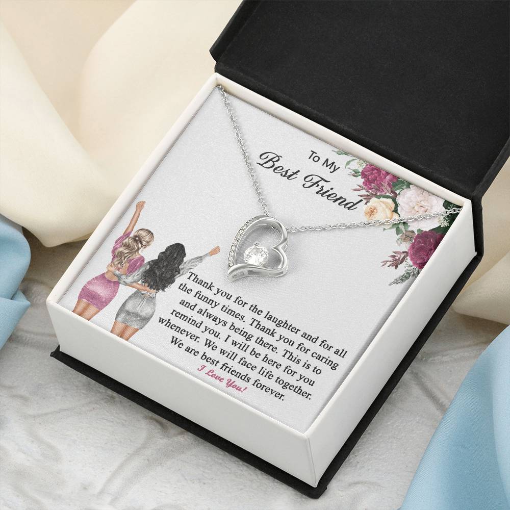 Gift For Best Friend Friend Necklace 1 Forever Love Necklace