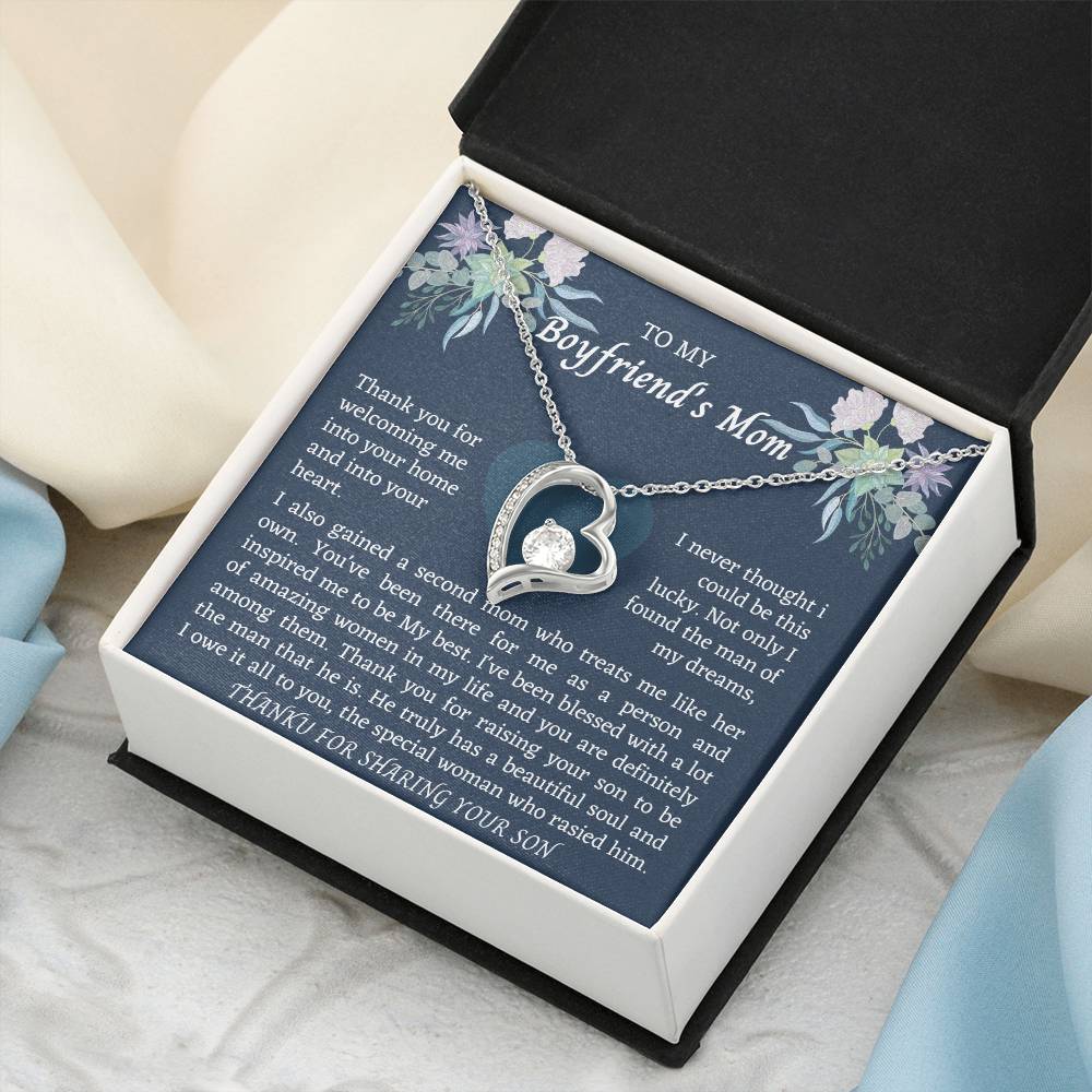 Forever Necklace Boyfriends Mom Forever Love Necklace