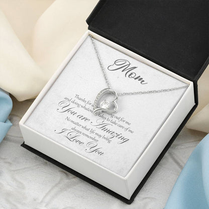 Forever Love Necklace Mom You Are Amazing 1 Forever Love Necklace