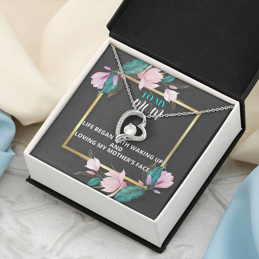 Forever Love Necklace With Message Card Forever Love Necklace