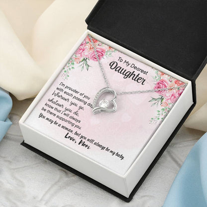 Customize Swarovski Birthstone Peas In A Pod Necklace For Mom Mothers Day Gift For Mom To Daughter From Mom Gift Forever Love Necklace