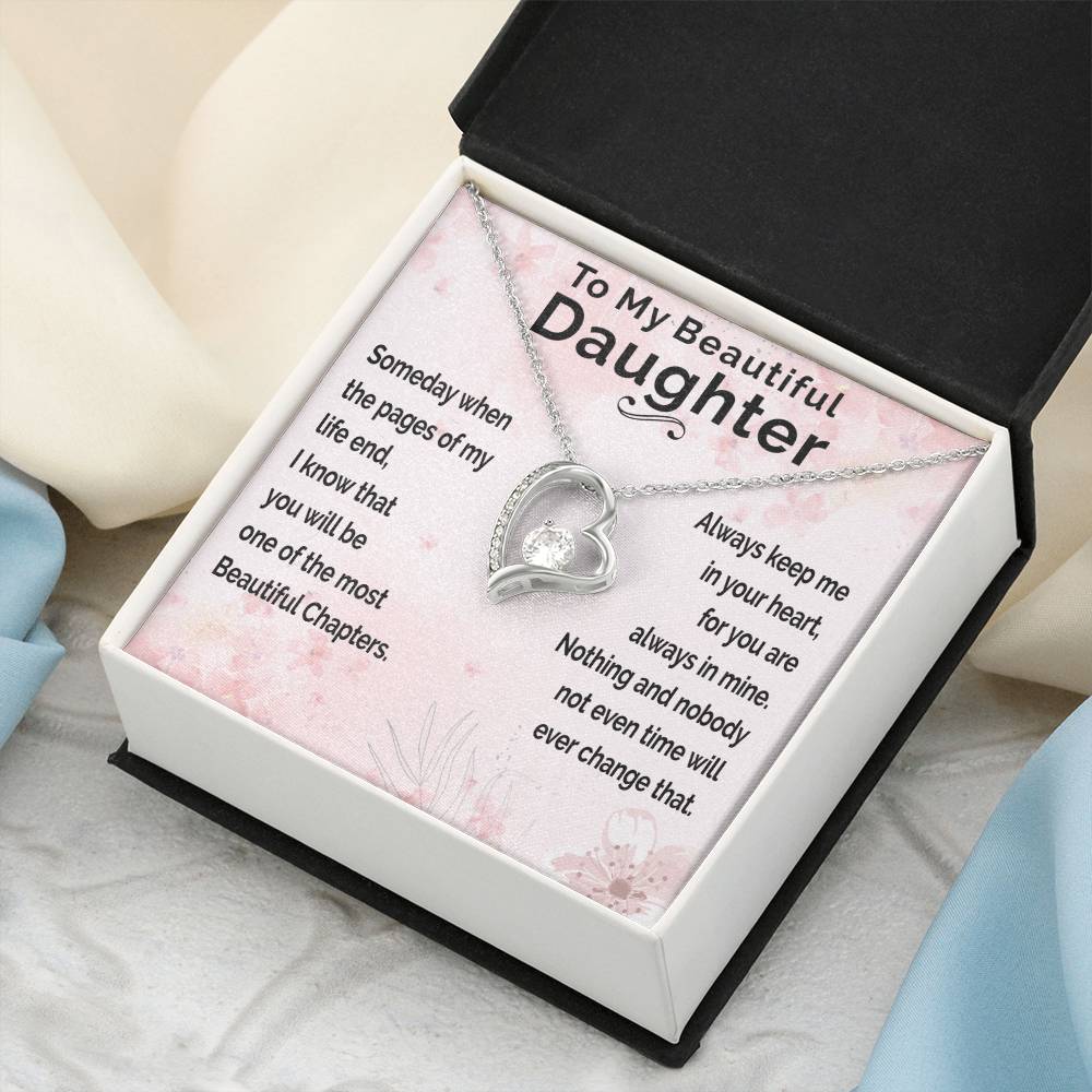 A Gift For Daughter Beautiful Chapters 1 Forever Love Necklace