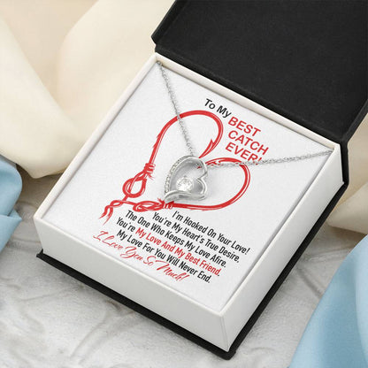 Forever Love Necklace - Best Catch Ever! Forever Love Necklace