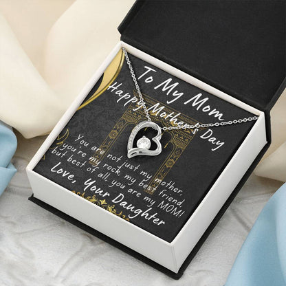 A Beautiful Mother's Day Gift For Mom - The Beautiful Forever Love Necklace Forever Love Necklace