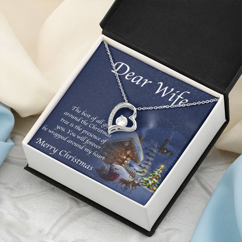 Wife Dancing Love Necklace Christmas Gift From Husband Forever Love Necklace