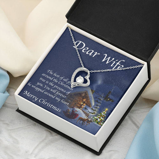 Wife Dancing Love Necklace Christmas Gift From Husband Forever Love Necklace