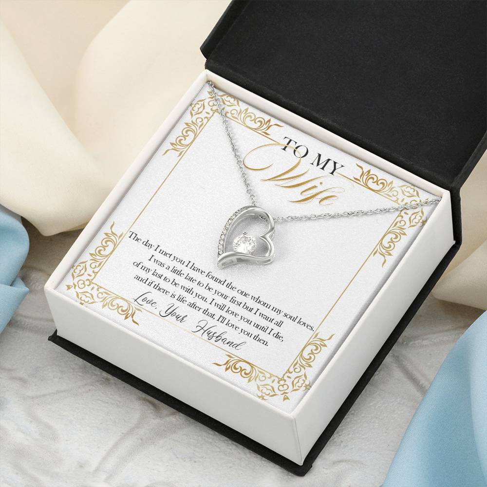 To My Wife Wh05 Forever Love Necklace