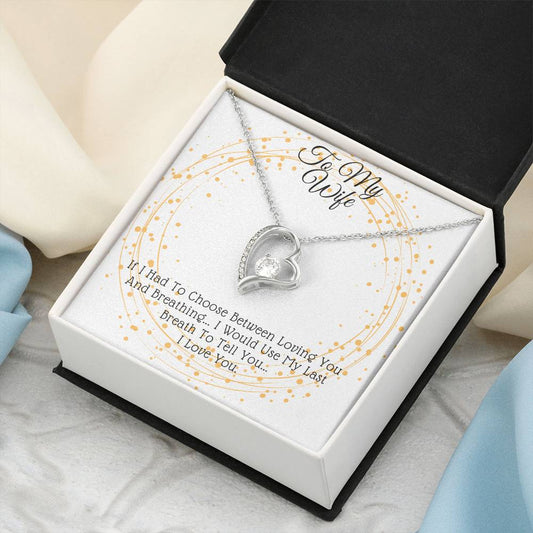 Forever Love Necklace Gift For Wife 1 Forever Love Necklace