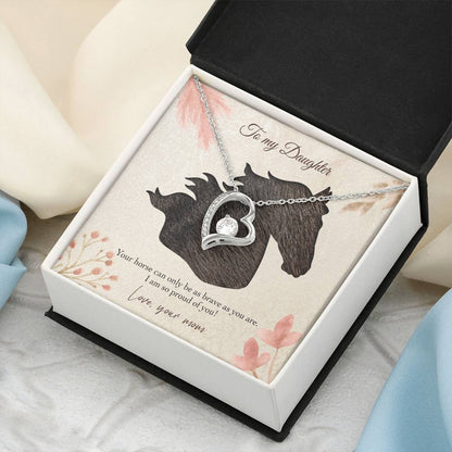 Forever Love Necklace Horse Girl Forever Love Necklace