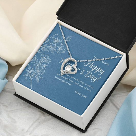 Forever Love Necklace Happy Mother's Day Forever Love Necklace