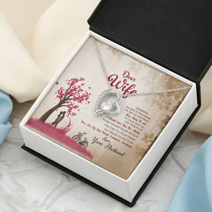 To My Wife Forever Love Necklace