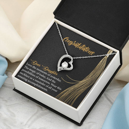 A Graduation Gift-Love Forever Necklace-Love The Moments Forever Love Necklace