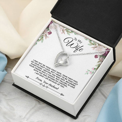 To My Wife - Your Last Everything - Necklace 2 Forever Love Necklace