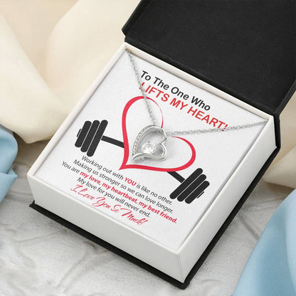 Forever Love Lifts My Heart! Forever Love Necklace