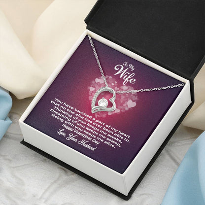 Forever Love Necklace Touched My Heart 1 Forever Love Necklace