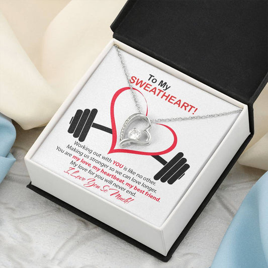 Forever Love Sweatheart! Forever Love Necklace