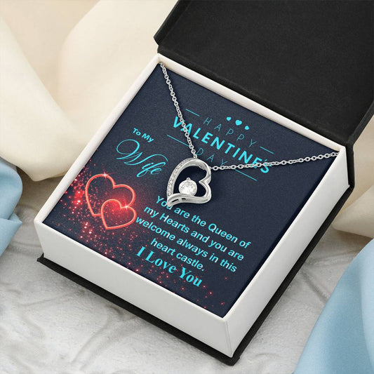 Valentine's Day Gift For Wife Romantic Gift Ideas Gift For Wife Forever Love Necklace