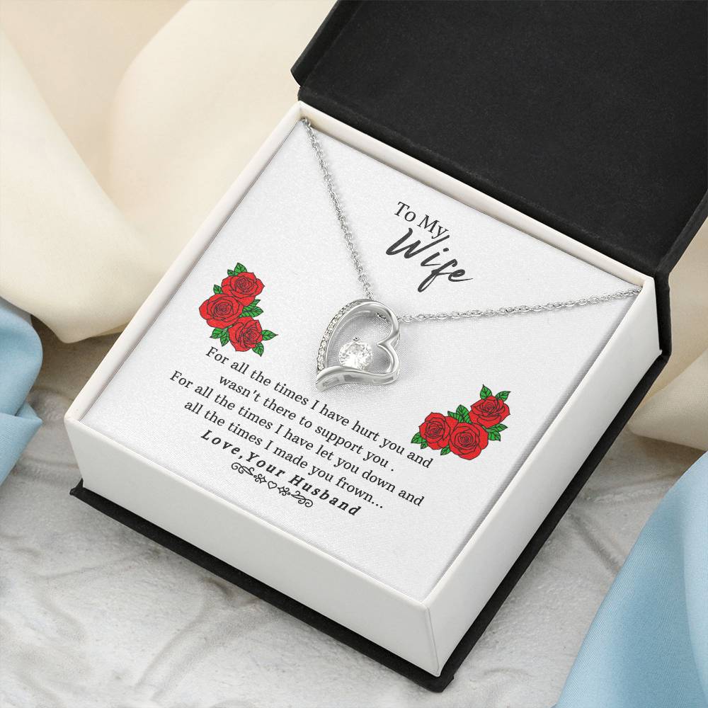 To My Wifeforever 1 Forever Love Necklace