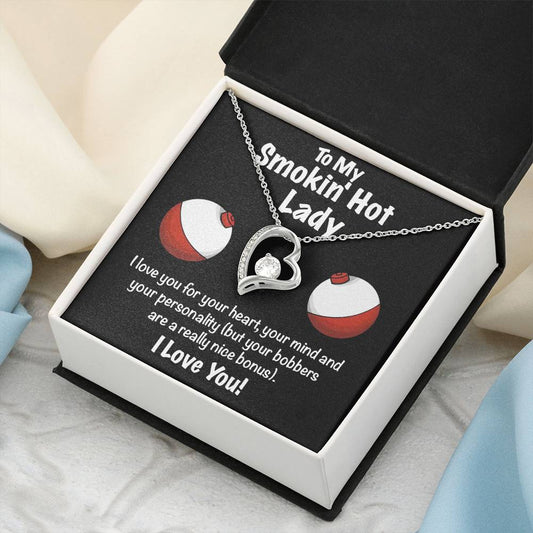 Fisherman's Lady  Customize Gift?? Heart Necklace Forever Love Necklace