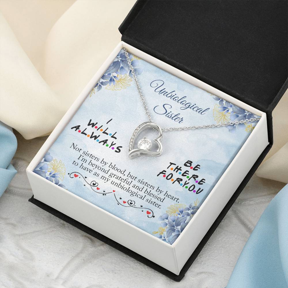 Bestie Unbiological Sister Necklace Naomi Had Ruth To My Unbiological Sister Sisters In Christ Jewelrybestie Forever Love Necklace