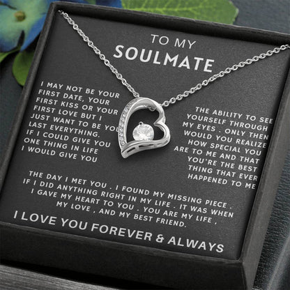 Beautiful Soulmate Forever Love Necklace