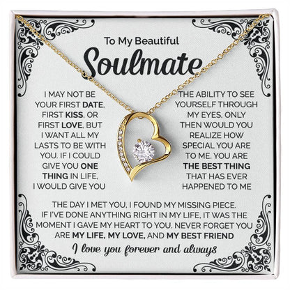 You Are My Life, My Love, And My Best Friend - Forever Love Necklace