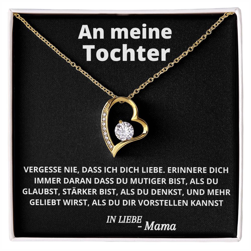 Fur Tochter Vom Mama Forever Love Necklace
