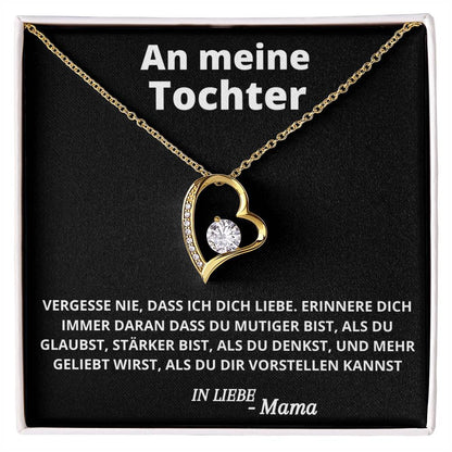 Fur Tochter Vom Mama Forever Love Necklace