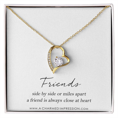 Best Friend Gift, Friendship Necklace, Friendship Jewelry, Soul Sisters, Bestie Gift, Bff Gift, Best Friend Forever, Gift For Friend Forever Love Necklace