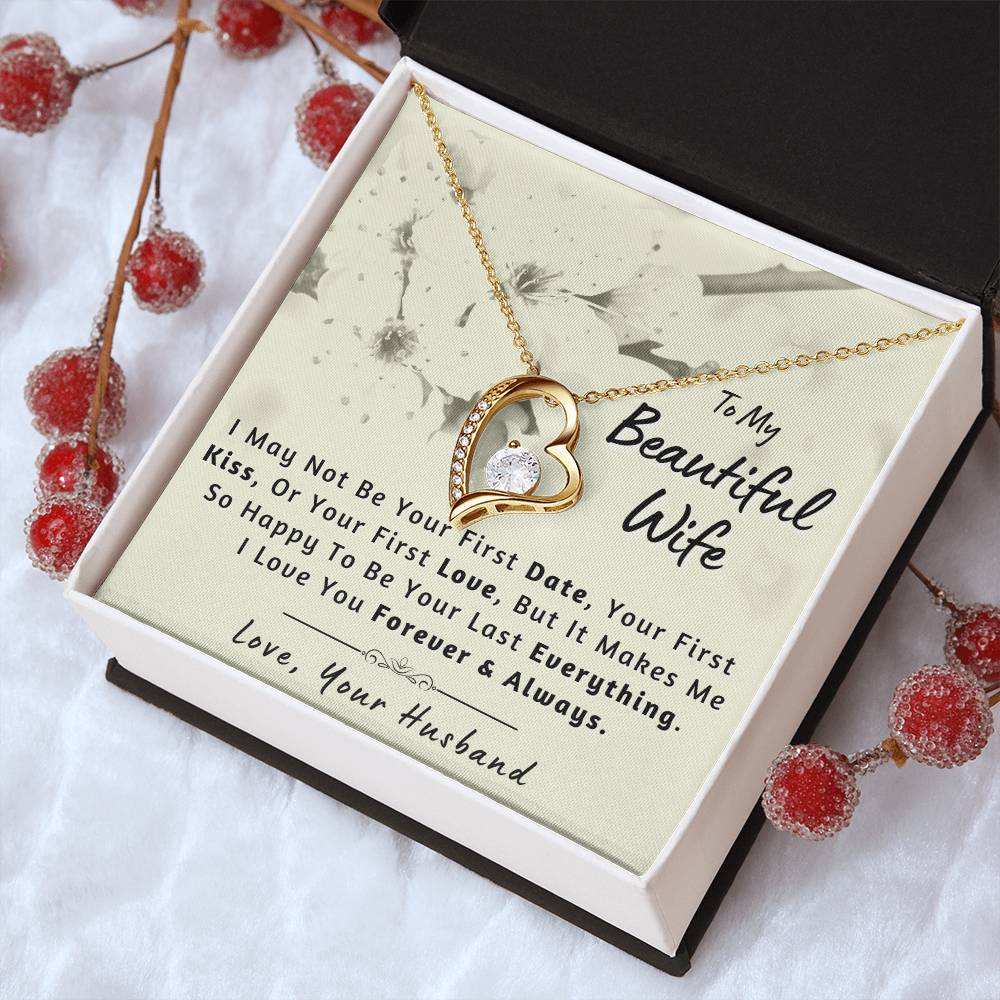 Classy Necklace For Your Beautiful Wife ?? Forever Love Necklace