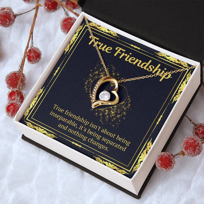 True Friendship Gift Forever Love Necklace