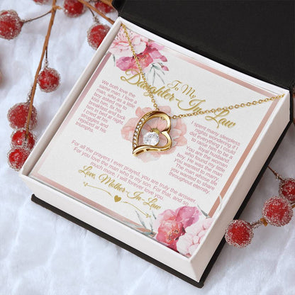 Daughterinlaw Gift Necklace Wedding Gift Jewelry From Motherin Law Gift For Bride Single Pearl Necklace I Spent Many Sleepless Nights Wondering Forever Love Necklace