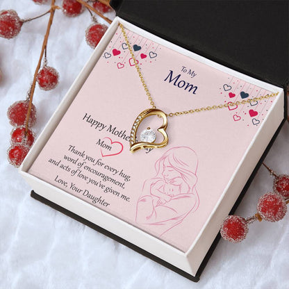 Best Mother's Day Gift For Mom Forever Love Necklace