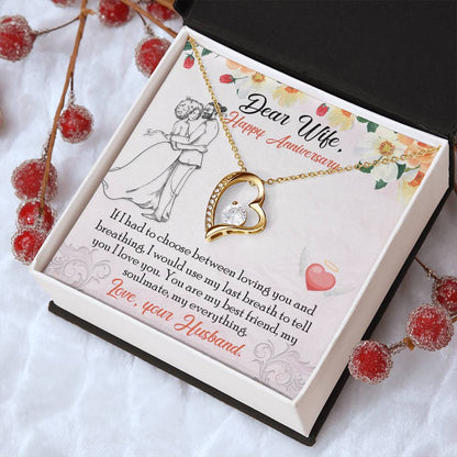 Anniversary For Wife Forever Love Necklace