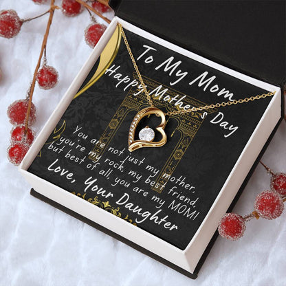 A Beautiful Mother's Day Gift For Mom - The Beautiful Forever Love Necklace Forever Love Necklace