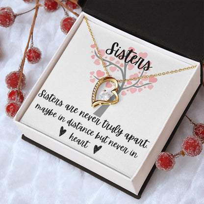 Best Friend Birthday Gift For Her To My Soul Sister And Best Friend Best Friend Thank You Gift For Friend Christmas Gifts Forever Love Necklace