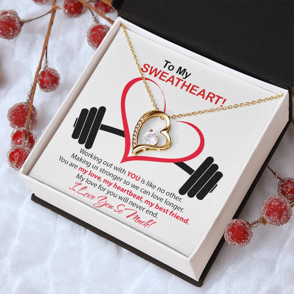 Forever Love Sweatheart! Forever Love Necklace