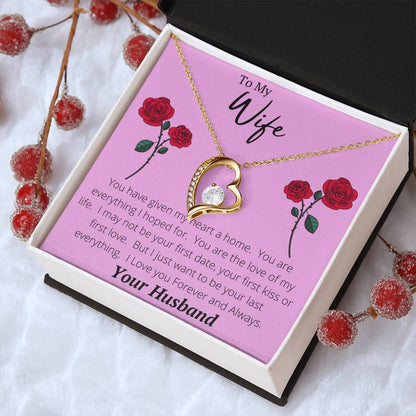 Dazzling Forever Love Necklace For That Special Woman On Valentine's Day 1 Forever Love Necklace