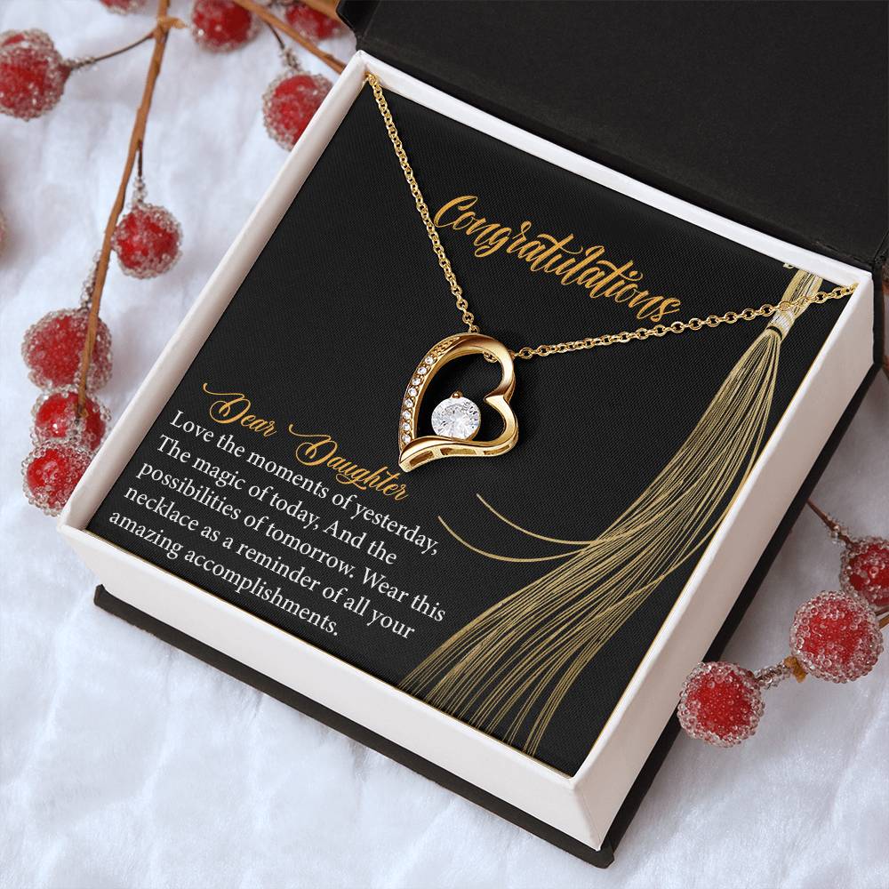 A Graduation Gift-Love Forever Necklace-Love The Moments Forever Love Necklace